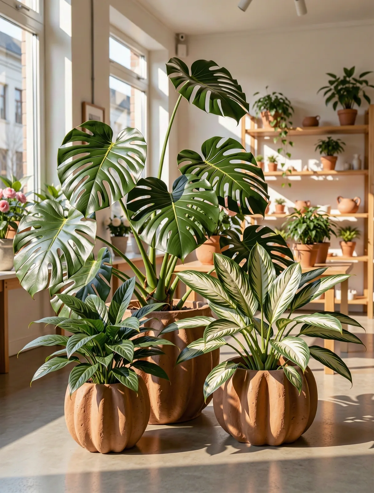 Grønne stueplanter i Brønshøj